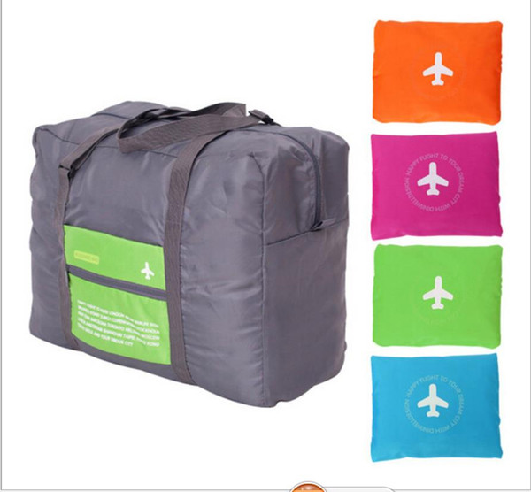 Portable travel business storage bag Foldable waterproof large capacity simple and convenient travel bag Short-distance shoulder bag