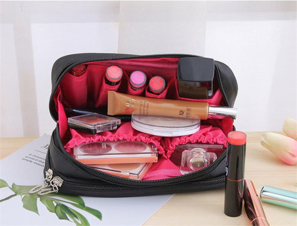 Korean version of the waterproof portable cosmetic bag creative waterproof nylon wash bag travel storage bag custom printing