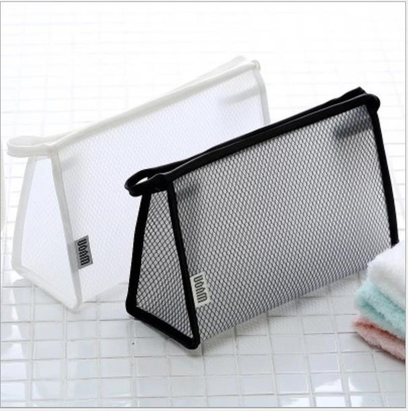 HGTransparent portable simple makeup storage bag large capacity storage bag multi-function waterproof moisture-proof Korean wash bag