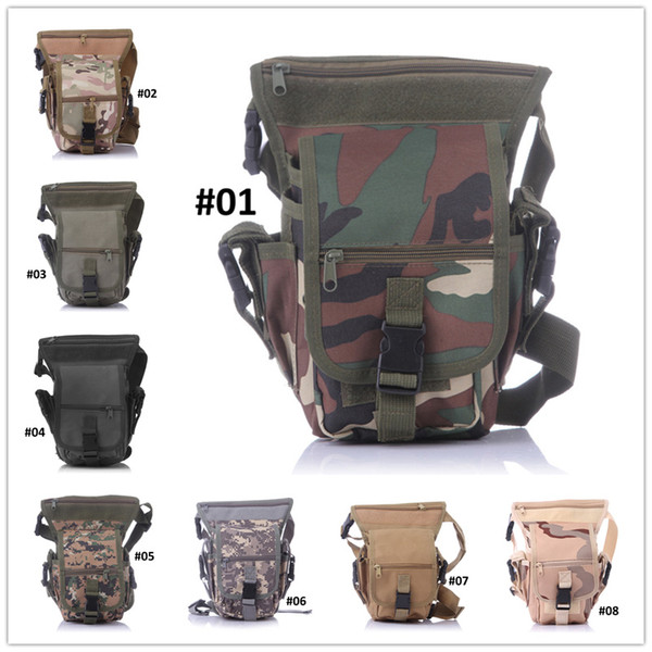 Outdoor Sports Tactical Gear Train Military Army Dual-Use Leg Pack Bag