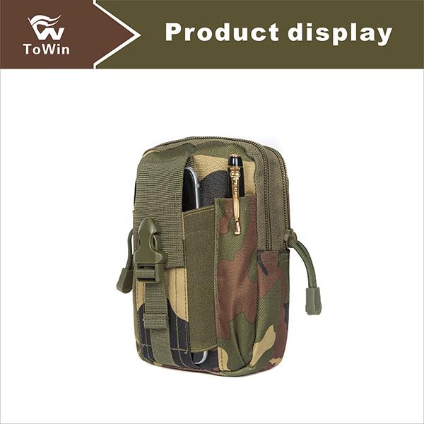 Men's Multi-functional Army Waterproof Oxford Belt Phone Tactics Outdoor Sport Running Waterproof Fanny Purse Wallet Packet Bag Wholesale