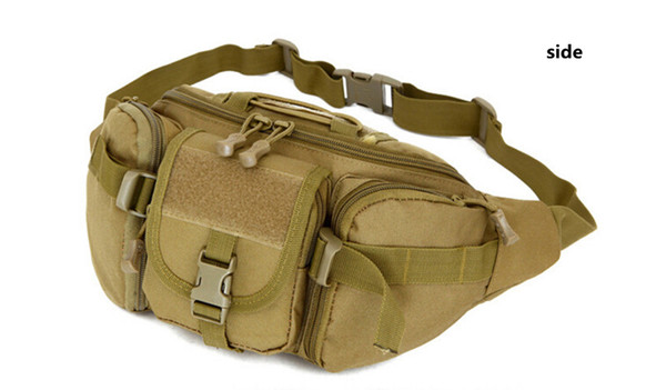 New Hip Packs Outdoor Pack Waterproof Bag Tactical waist bag Molle System Pouch Belt Bag Sports Bags Military Equipment