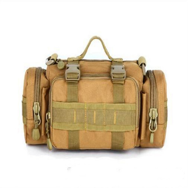 10pcs Hot Utility Tactical Waist Pack Pouch Military Camping Hiking Outdoor Sport Adjustable Nylon Waterproof Bag