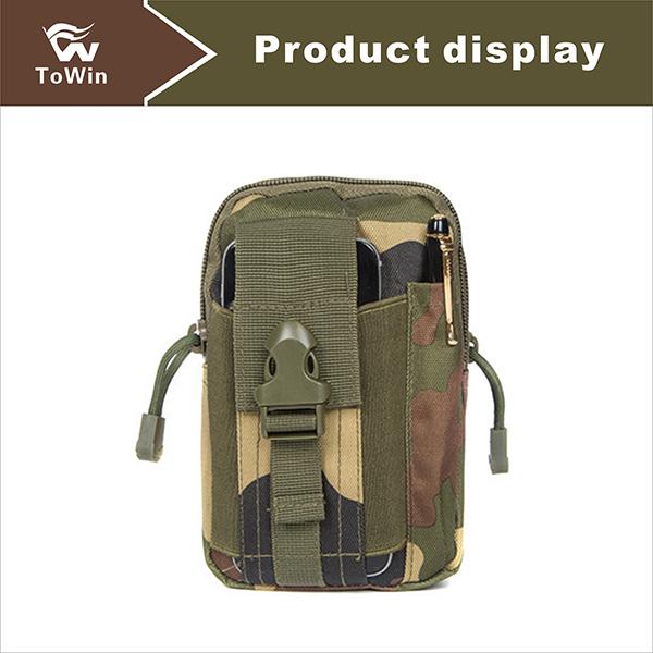 Men's Multi-functional Army Waterproof Oxford Belt Phone Tactics Outdoor Sport Running Waterproof Fanny Purse Wallet Packet Bag Wholesale 00