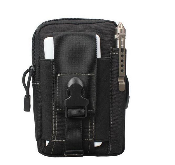 Unisex Outdoor Sport Casual Tactical Belt Loops Waist Bag Molle Military Waist Fanny Pack Smartphone Mobile Phone Case