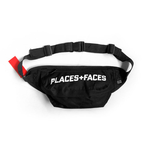 Places Faces Life Skateboards Designer Bag 19ss New P + F Mens Womens Shoulder Bag Unisex Mini Cute Waist Bags