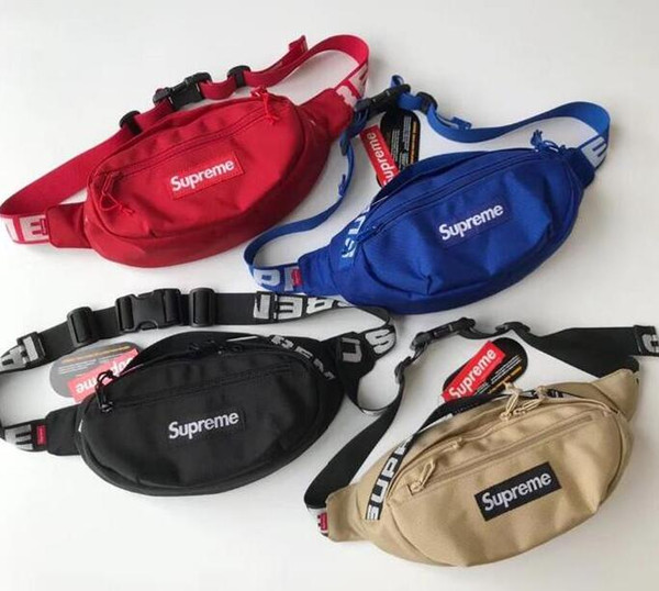 2018 18SS Waist Bag 3M 44th Sup Brand Unisex Fanny Pack Fashion Canvas Hip-Hop Belt Men Messenger Bags 17AW Small Shoulder Bag Waistpacks