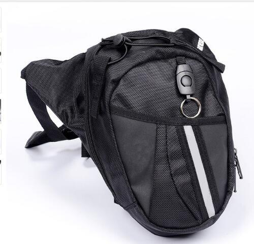 NEW Men Nylon Waist Pack Leg Bag Waterproof Motorcycle Fanny Pack Drop Belt Pouch Fanny Pack Waist Belt Bag 2 COLORS