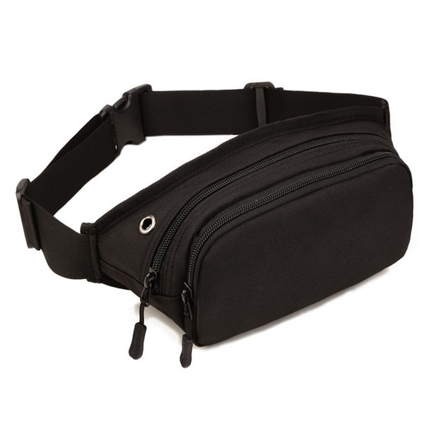 Men Waterproof 1000D Nylon Sling Chest Fanny Pack Waist Bag Hip Bum Belt Messenger Shoulder Pouch Purse