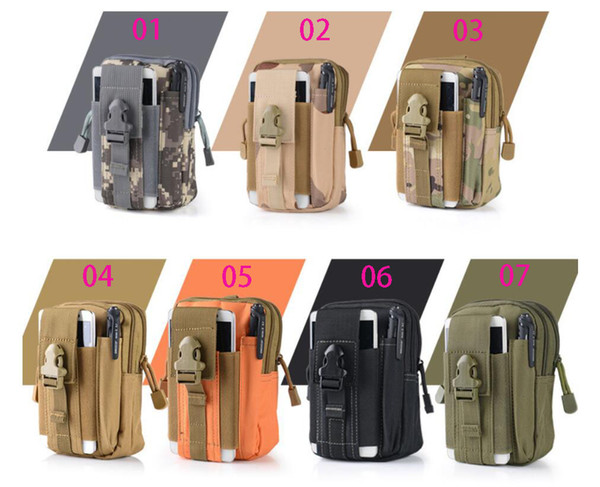 hot selling camouflage rucksack outdoor sports men Tactical camouflage Pouch Utility Pouch Magazine