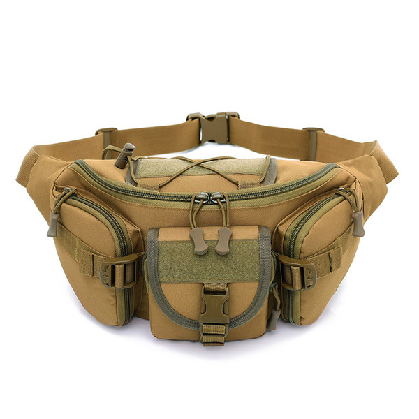 Camouflage Waist packs Day Packs Duffel Bags Running Bags Sport&Outdoor Packs Military Green Color For Unisex Women and Men #FK9101