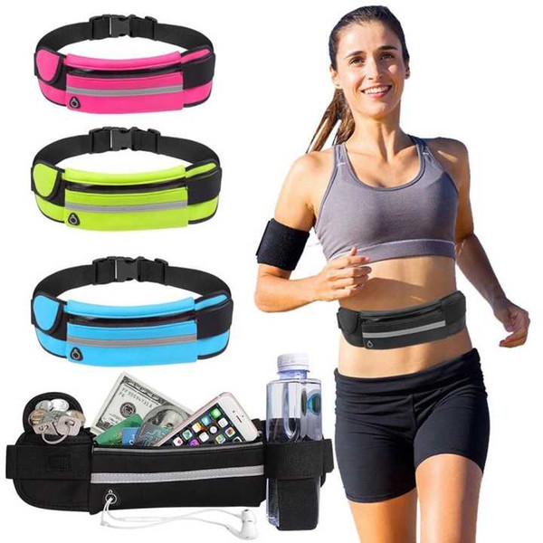 New high-quality outdoor sports bag fitness running waterproof anti-theft mobile phone headset Fanny pack close-fitting ride portable