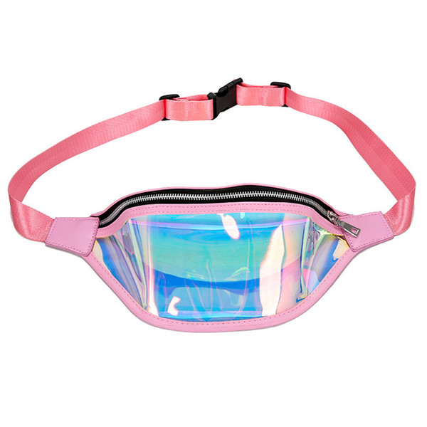 Woman Bag Woman Wait Bag Waist Pack Money Belt Fanny Pack Bags For Woman 2019 New White Pink Fashion Money Belt Casual