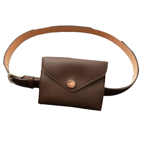 good quality 2019 Multicolor New Women Waist Bag Multifunction Women Bag Fashion Pu Leather Phone Small Waist Packs Small Belt Handbag