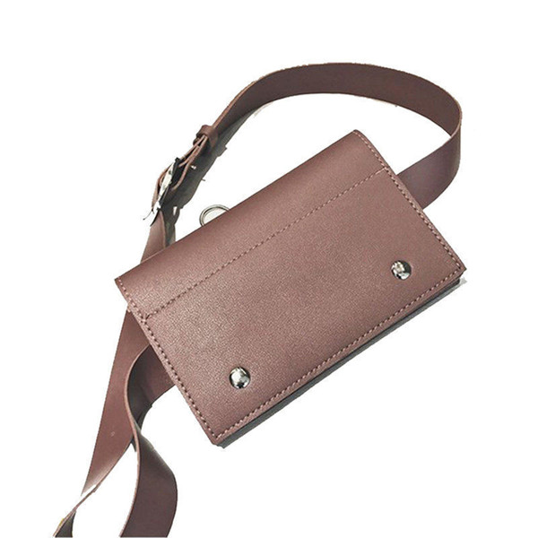 good quality New Arrival Women Waist Packs Fashion Simple Design Bags Classic Trendy Waist Bags Vintage Solid Bags Paquetes De Cintura