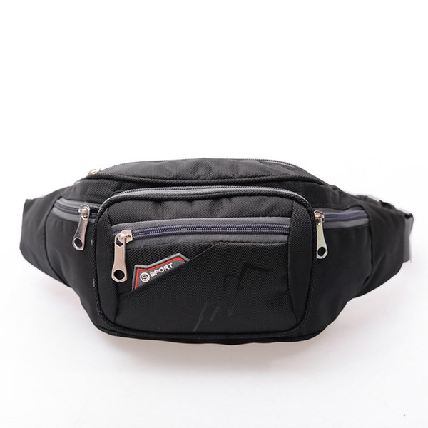 2017 New high quality Special fashion nylon sports pockets portable men and women universal outdoor waist bag