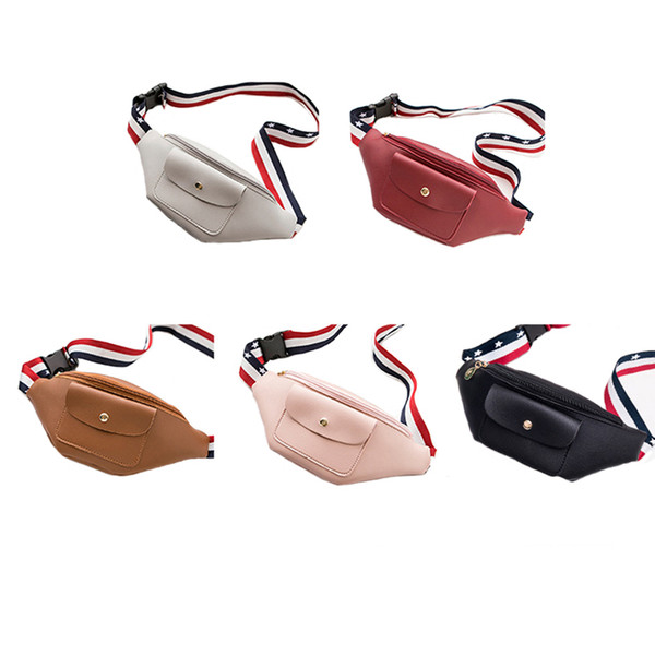 Fashion women waist bag soft PU phone and gadgets storage waist packs fanny pack leisure shopping one shoulder crossbody bag