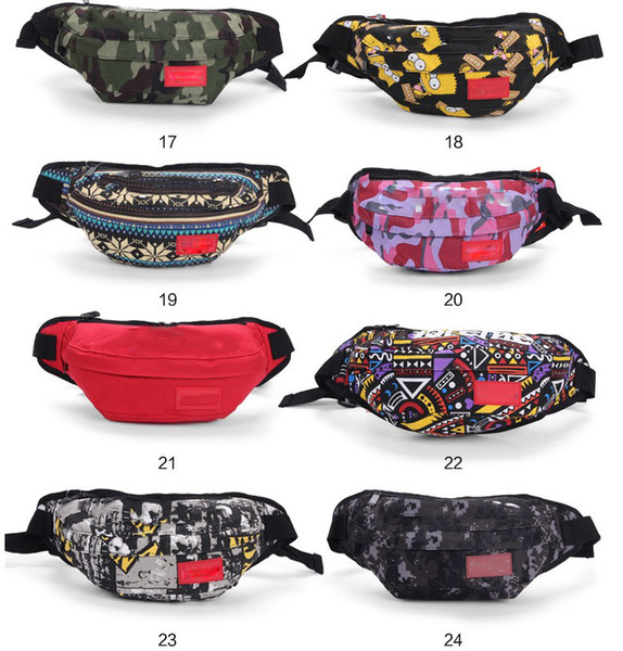 Pink sugao waist bag print Sletter sport men and women travel bag fanny pack celular belt chest bag running phone purse sport outdoor