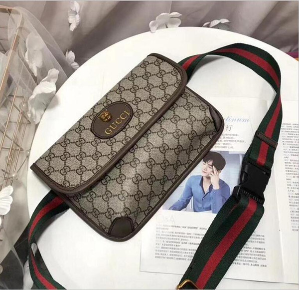 High quality brand 2019 latest men's and women's wallet fashion shoulder bag Messenger bag handbag shoulder bag 20333