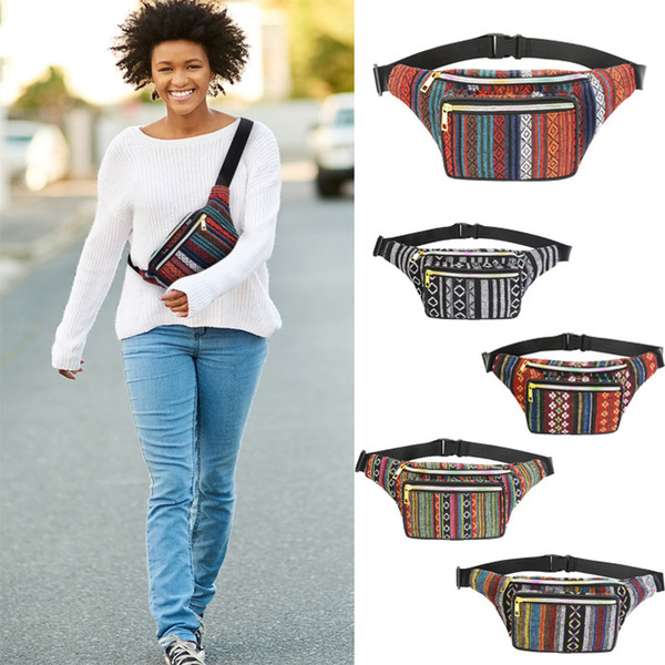 Waist Bag Women Fanny Pack Crossbody Bags For Women Travel Bags Money Belt Bohemia Shoulder Sport Waist Bag