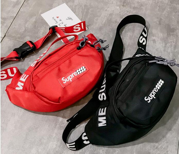 suprer Body Bags with Brand Letters New Embroidery Chest Bag Men Fashion Sport Women Single Shoulder Bags New Trend