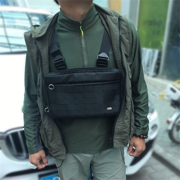 New Hot Fashion Alyx Chest Rig Hip Hop Streetwear Functional Tactical Chest Bag Cross Shoulder Bag Kanye West