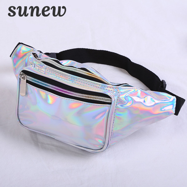 Waist Bag Belt Bag Bumbag Fanny Pack Hologram Luxury Holographic Fanny Pack For Women Heuptas Waistbag Fannypack Waist Belt K032