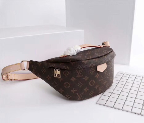 2019 hot selling Fanny Pack Bumbag Cross Body Shoulder Bag Autn Material Waist Bags Bumbag Cross Bum Waist Bags M43644