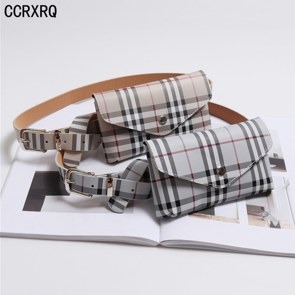 CCRXRQ Women's Belt Bag Fashion Ladies Waist Bags Waist Pack Women Handy Fanny Pack Woman Bananka Bum Bag Handbags On The Belt