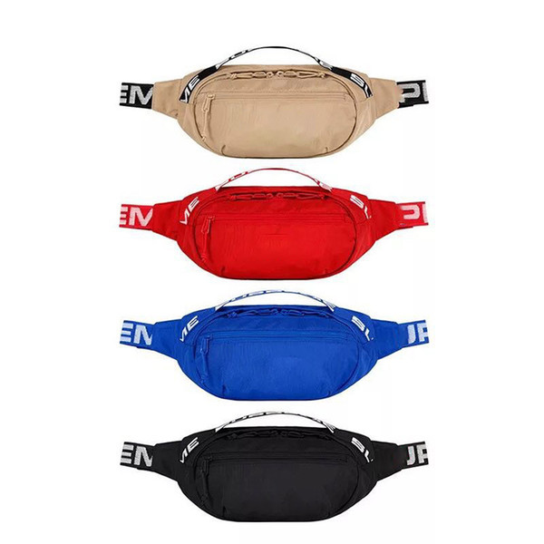 18SS Waist Bag 3M 44th Sup Unisex Fanny Pack Fashion Waist Men Canvas Hip-Hop Belt Bag Men Messenger Bags Small Shoulder Bag