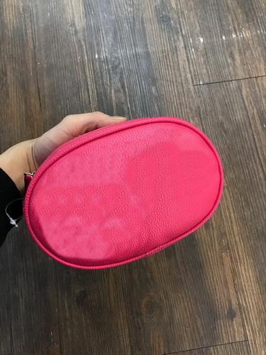 Free Shipping Brand Design Waist Bag Black cowhide Heart waist Bags wallet Women Red waist crossbody bag 476434