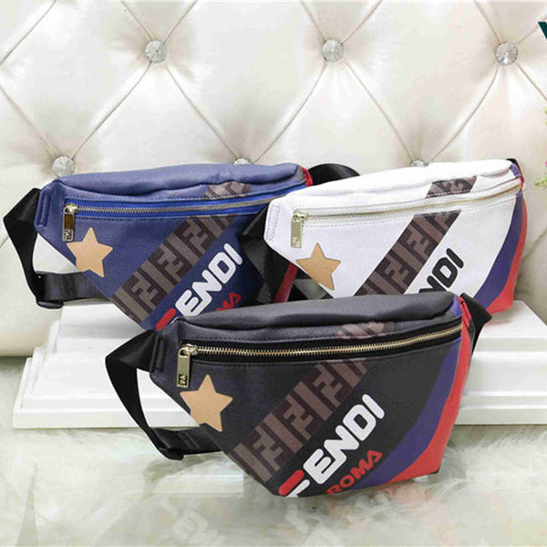 Designer Waist Bag with Brand Letter Roma Luxury Handbag Mens Fannypack Womens Chest Bag Unisex Belt Bag