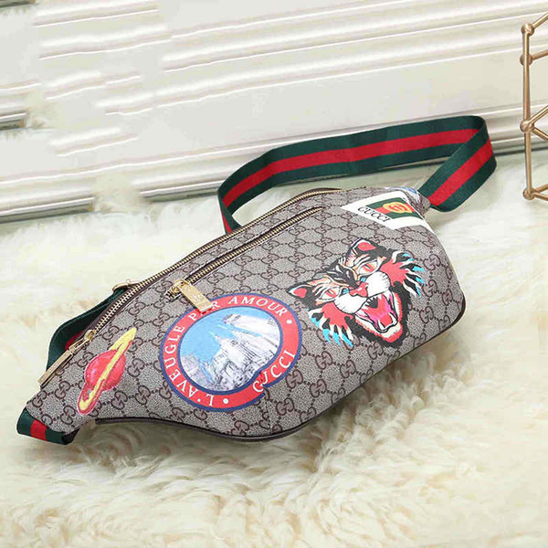 New Mens Designer Waist Bag Unisex Luxury Handbags with Tiger Printed Fannypack Deisgner Chest Bag for Women New Arrival #0608