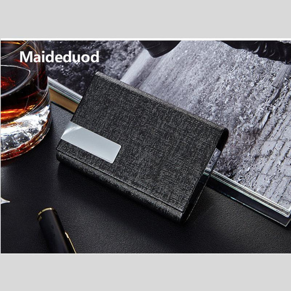 High-quality Aluminum Alloy Business ID Credit Card Holder Wallet Waterproof Anti-magnetic RFID Card Bags Purse Chirstmas Gifts