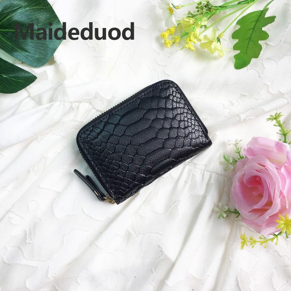 Hot sale New Women Genuine Leather Card Holder Fashion Credit Card Holder Bank Card Case Porte Carte