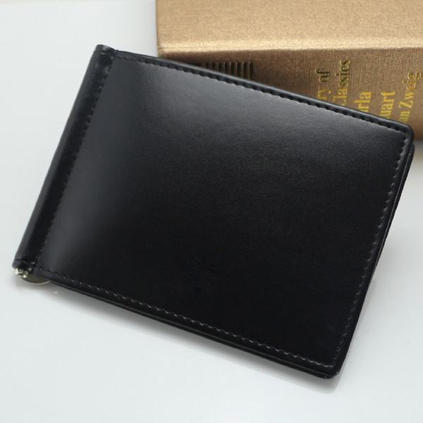 2018 Luxury popular the new fashion business MB Genuine leather business card case bag credit card holder men's black short credit holders