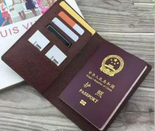 Women leather passport cover brand credt card holder men business travel passport holder wallet covers for passports carteira masculina