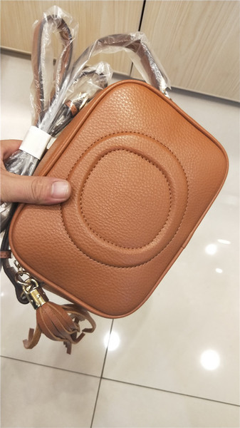 2019 designer handbag high quality handbag fashion retro leather shoulder bag size 21CM