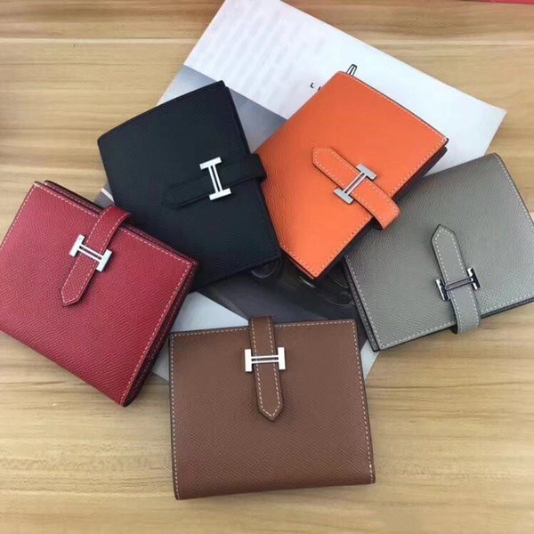 Luxury Brand Wallet Female Coin Purse Genuine Leather Women Poretomonee and Walet Rfid Pocket Perse for Lady Mini Wallet 10*12cm