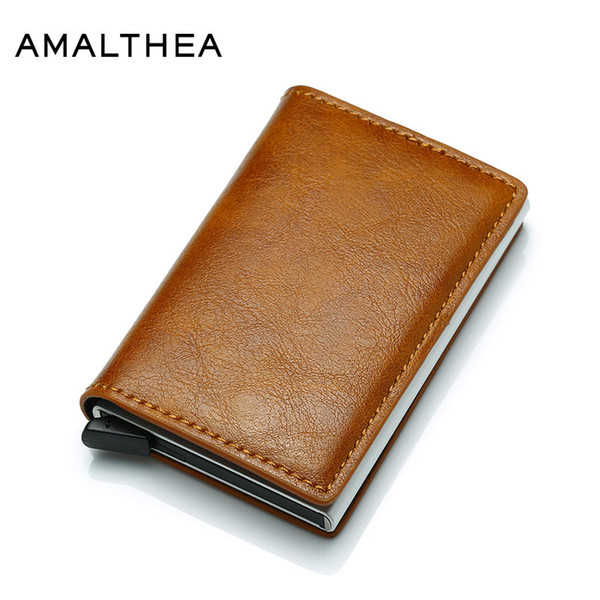 Antitheft Holder Blocking Rfid Wallet Male Purse Men Wallets Card Holders Mini Wallet Mens Wallets