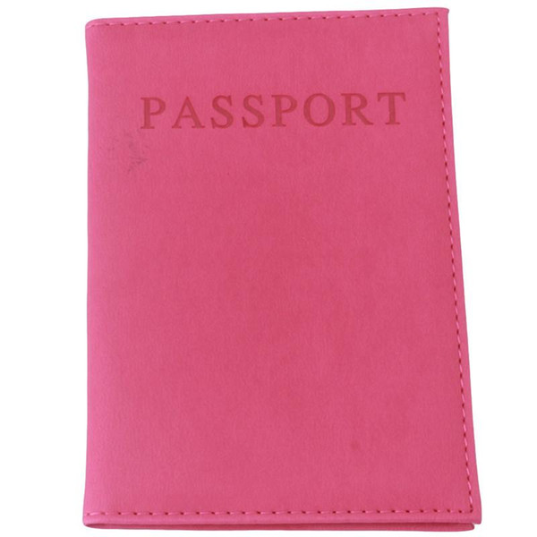 HENGSONG Fashion Faux Leather Travel Passport Holder Cover ID Card Bag Passport Wallet Protective Sleeve Storage Bag RD838528