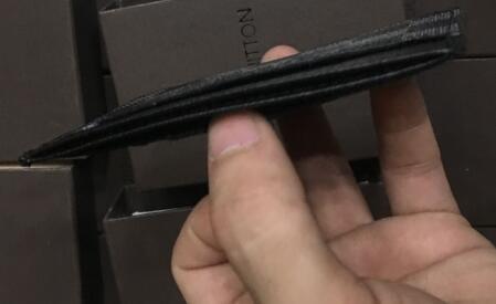 High-end quality hot sale fashion designer new arrival men card holder black women credit card purse wallet holders