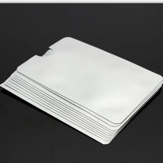 RFID Blocking Sleeves Credit Card & Passport Holders Case Anti-theft Waterproof Soft Bank Case 2000 Pcs WT001