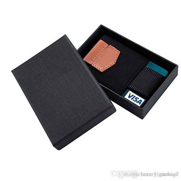 New elastic band card set European and American pull card bag Men and women pull card package