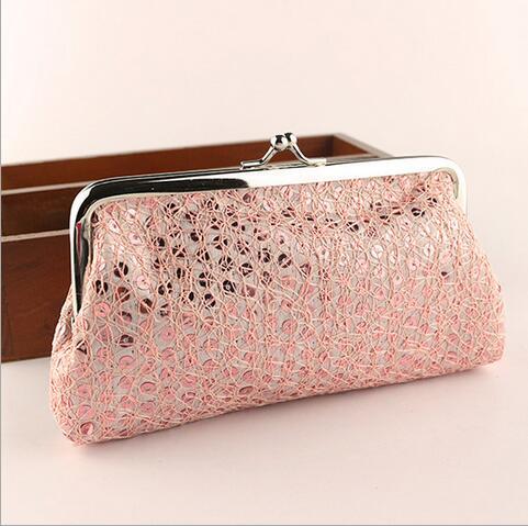 100pcs Vintage mini women girl paillette sequin coin purse key holder wallet hasp small gifts bag clutch handbag phone case Xmas gift