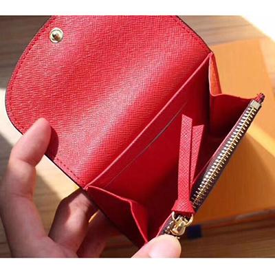 Wholesale designer card holder short wallet Fashion high quality original box coin purse women designer wallet classic business card holder