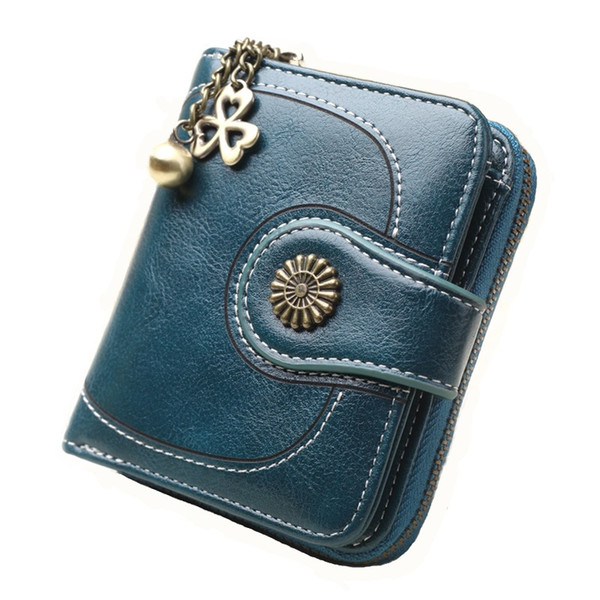 ZOQW Wallet Women Small Purses And Handbags Woman Wallets With Coin Pocket Cartera Hombre Con Monedero Portemonnee Dames CQ010