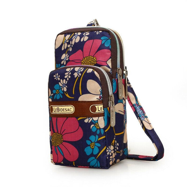 Cross-body Mobile Phone Shoulder Bag Pouch Case Belt Handbag Purse Wallet Girls Coin Purse Wallets Pocket
