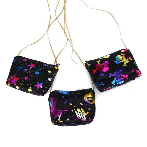 Sexy2019 Thinkthendo Pop Halloween Mini Shoulder Bag Holiday Gift Strap Coin Purse For Children Kids 17cmx11.5cm