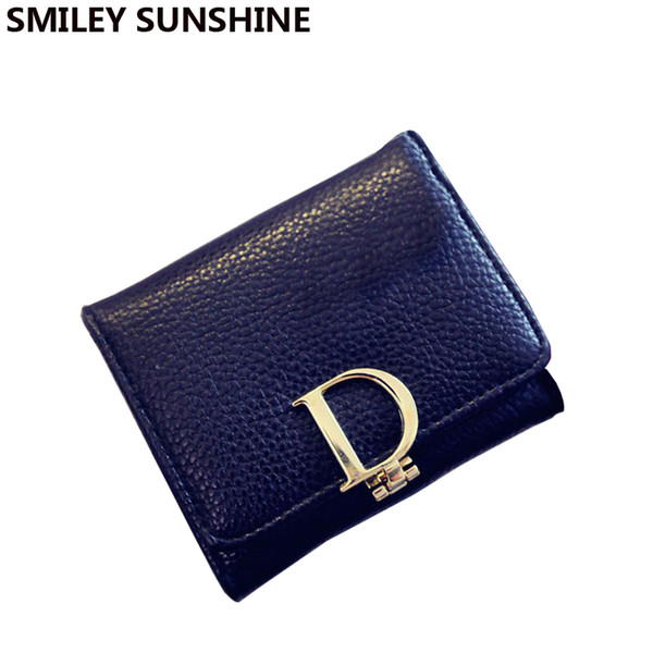 Wholesale- Famous Brand Coin Purse Luxury Women Coin Pouch Gold Wallets for Girl 2015 Designer Ladies Small Purses Fashion Money Bag